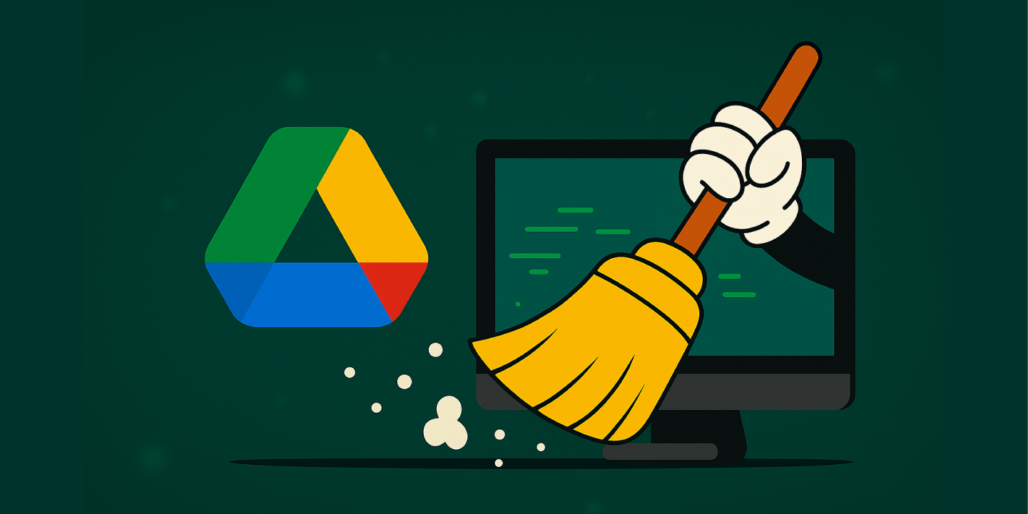 如何快速清理 Google Drive